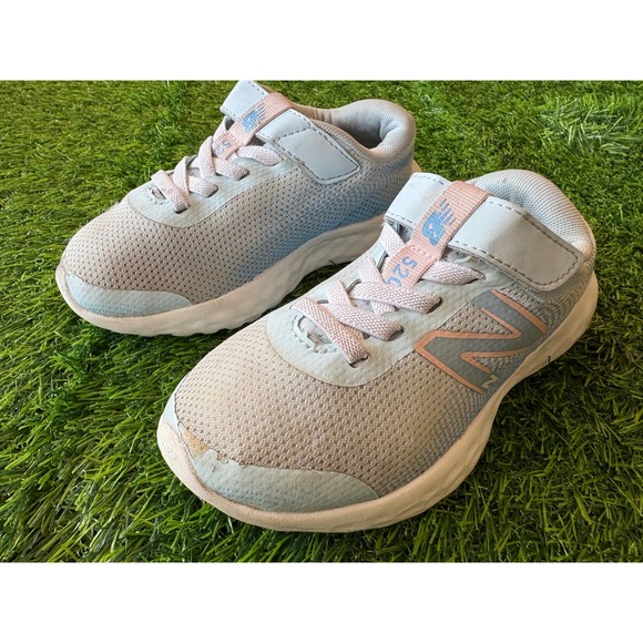 New Balance Other - New Balance 520 Kids Running Shoes Light Blue Pink PA520SP8 Size 10.5 US Toddler
